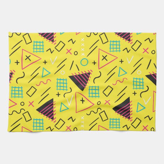 Geometrisch patroon 6 theedoek (Horizontaal)