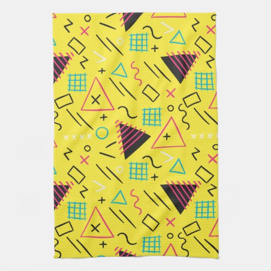 Geometrisch patroon 6 theedoek (Verticaal)