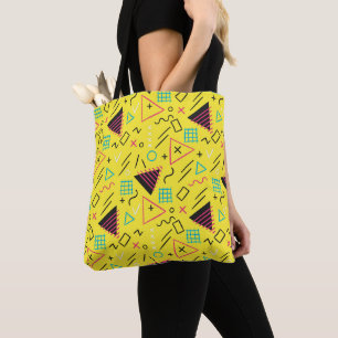 Geometrisch patroon 6 tote bag