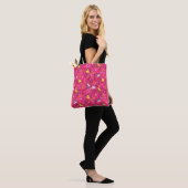Geometrisch patroon 7 tote bag (Op model)