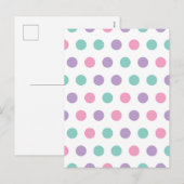 Geometrisch patroon 8 feestdagenkaart (Voorkant / Achterkant)