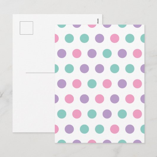 Geometrisch patroon 8 feestdagenkaart (Voorkant / Achterkant)