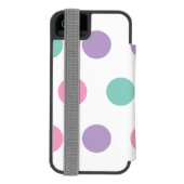 Geometrisch patroon 8 incipio iPhone portemonnee hoesje (Agenda Achterkant)