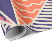 Geometrisch patroon. Abstracte driehoek achtergron Cadeaupapier (Rol Hoek)