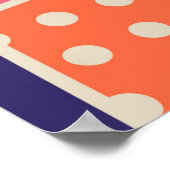 Geometrisch patroon. Abstracte driehoek achtergron Poster (Hoek)