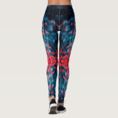 Geometrisch patroon - Abstracte kunstwerken - Legg Leggings (Achterkant)