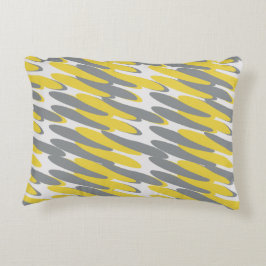 Geometrisch patroon accent kussen