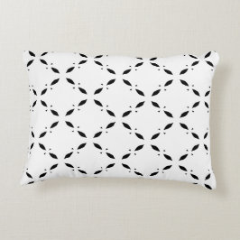 Geometrisch patroon accent kussen