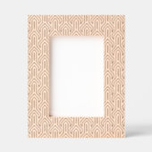 Geometrisch patroon Art Deco Theme Gegraveerde Lijstjes (Voorkant)