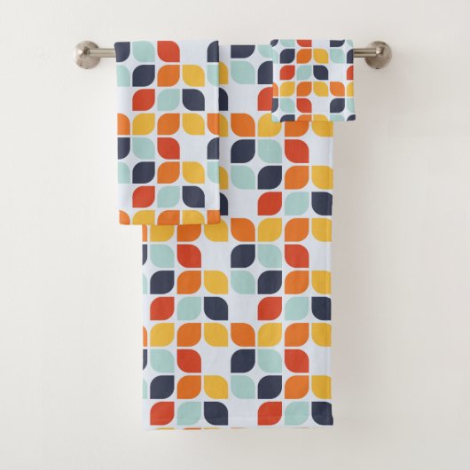 geometrisch patroon bad handdoek (Insitu)