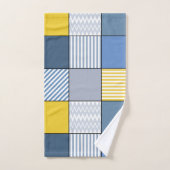 Geometrisch patroon bad handdoek (Handdoek)