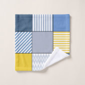 Geometrisch patroon bad handdoek (Wasdoekje)