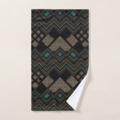 Geometrisch patroon bad handdoek (Handdoek)