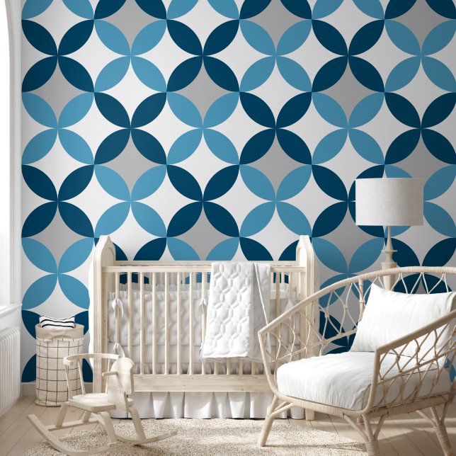 Geometrisch patroon behang (Kinderen)