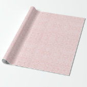 Geometrisch patroon | Blush Pixels Cadeaupapier (Uitgerold)