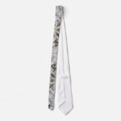 Geometrisch patroon boulevard-Abstract Stropdas (Achterkant)