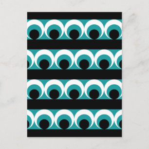 Geometrisch patroon briefkaart
