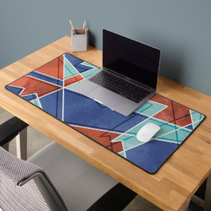 Geometrisch patroon bureaumat