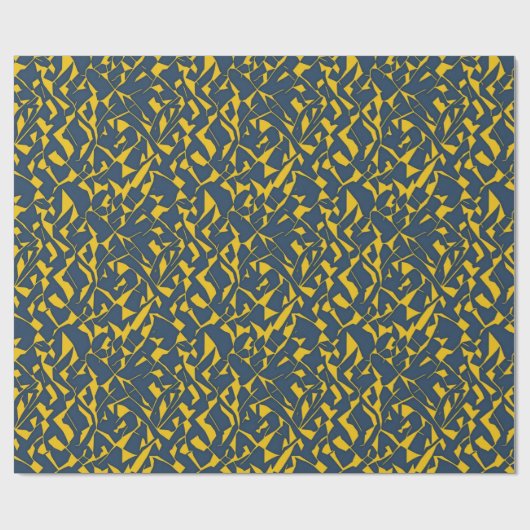 Geometrisch patroon cadeaupapier (Vlak)