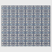 Geometrisch patroon cadeaupapier (Vlak)