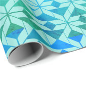 Geometrisch patroon cadeaupapier (Rol Hoek)