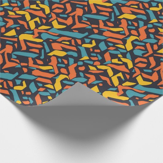 Geometrisch patroon cadeaupapier (Hoek)