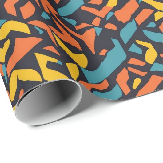 Geometrisch patroon cadeaupapier (Rol Hoek)