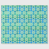 Geometrisch patroon cadeaupapier (Vlak)