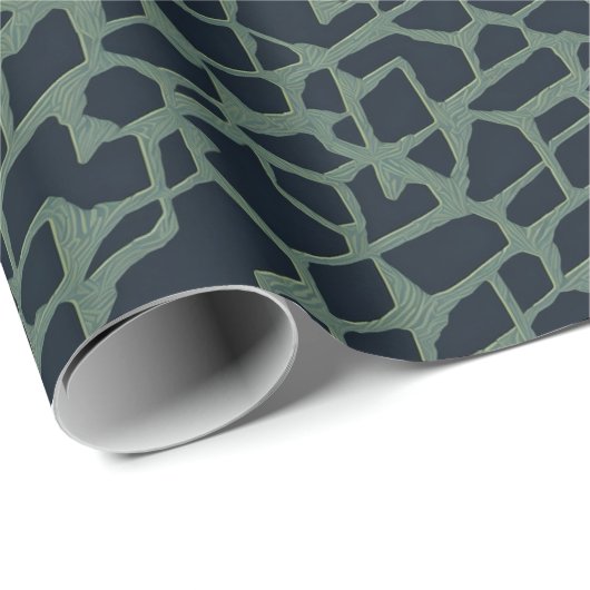 Geometrisch patroon cadeaupapier (Rol Hoek)