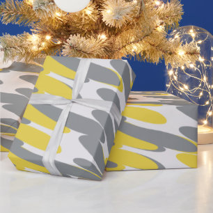 Geometrisch patroon cadeaupapier