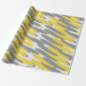 Geometrisch patroon cadeaupapier (Uitgerold)