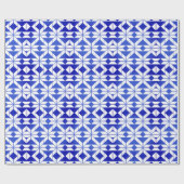 Geometrisch patroon cadeaupapier (Vlak)