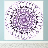 Geometrisch patroon canvas afdruk (Insitu (Houten vloer))