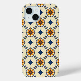 geometrisch patroon iPhone 15 case