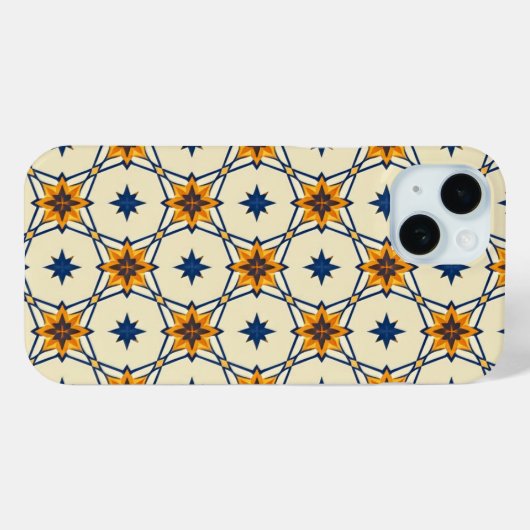 geometrisch patroon Case-Mate iPhone case (Achterkant (horizontaal))
