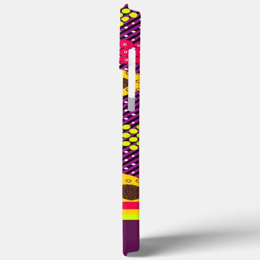 Geometrisch patroon Case-Mate iPhone case (Achterkant / Links)