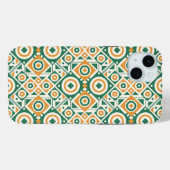 Geometrisch patroon Case-Mate iPhone case (Achterkant (horizontaal))