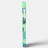 Geometrisch patroon Case-Mate iPhone case (Achterkant / Links)