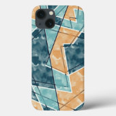 Geometrisch patroon Case-Mate iPhone case (Achterkant)