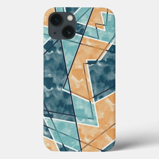 Geometrisch patroon Case-Mate iPhone case (Achterkant)
