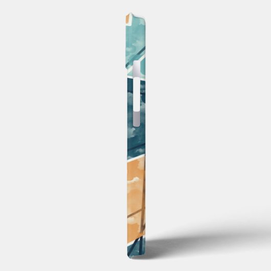 Geometrisch patroon Case-Mate iPhone case (Achterkant / Links)