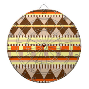 Geometrisch patroon dartbord
