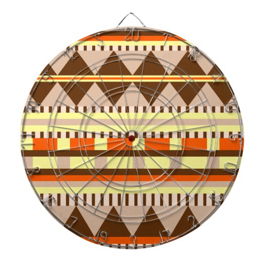 Geometrisch patroon dartbord (Voorkant)