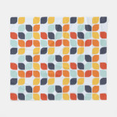 geometrisch patroon fleece deken (Voorkant (Horizontaal))