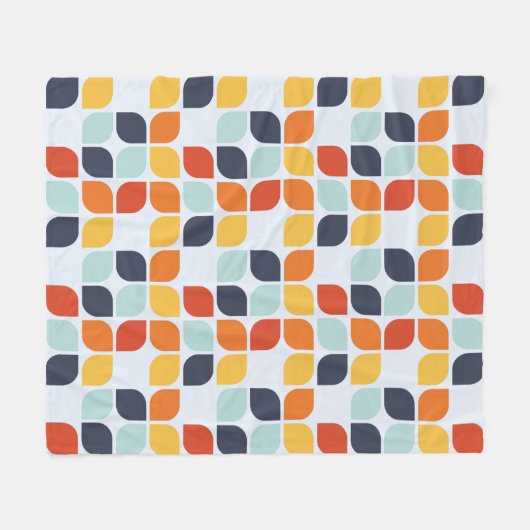  geometrisch patroon fleece deken (Voorkant (Horizontaal))