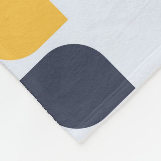  geometrisch patroon fleece deken (Hoek)