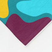  geometrisch patroon fleece deken (Hoek)