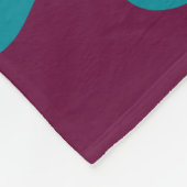  geometrisch patroon. fleece deken (Hoek)