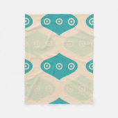  geometrisch patroon fleece deken (Voorkant)
