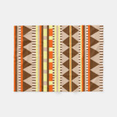 Geometrisch patroon fleece deken (Voorkant (Horizontaal))